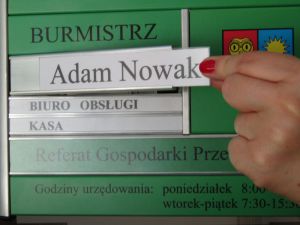 Tablica panelowa, modułowa, etażowa, informacyjna.