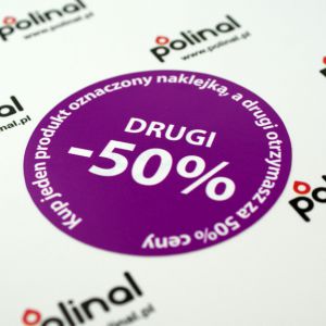Drukowanie nalepek reklamowych