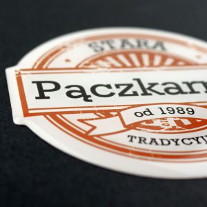 Nalepki wypukłe 3D - Stara Pączkarnia