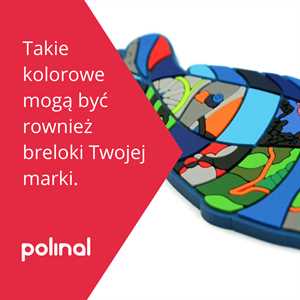Brelok firmowy PVC