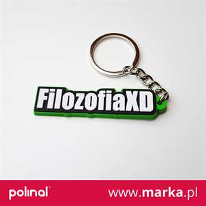 Breloki 3D z logo