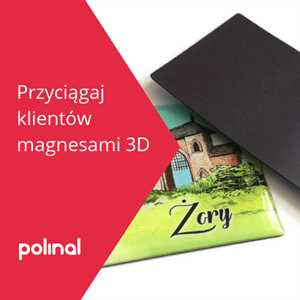 Magnesy reklamowe 3D
