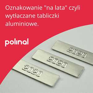 Naklejki aluminiowe