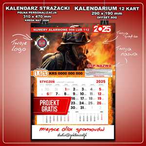 Reklama kalendarzy jednodzielnych