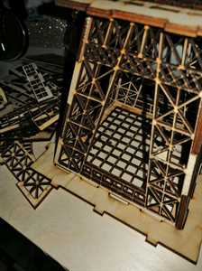 wycinanka laserowa 3D