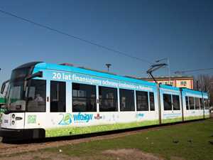 Oklejanie tramwajów