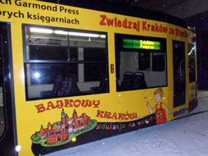 Oklejanie tramwajów