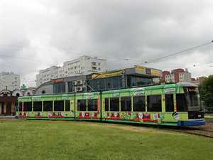 Oklejanie tramwajów