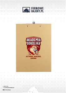 Clipboard z nadrukiem