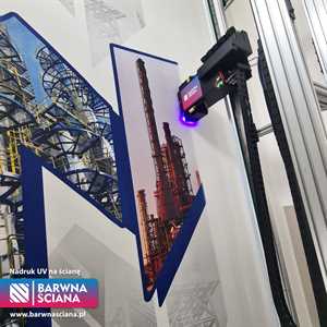 Druk ścienny w firmie