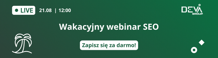 Deva DB webinar wakacyjny 08-2025