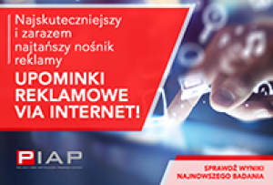 Klient końcowy vs upominki reklamowe - wyniki V edycji badania PIAP