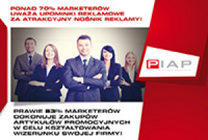 Upominki reklamowe rosną w siłę