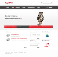 LemonMind.com autorem redesignu serwisu korporacyjnego firmy Sprint S.A.