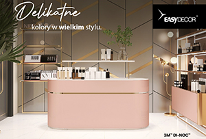 Delikatne kolory w wielkim stylu