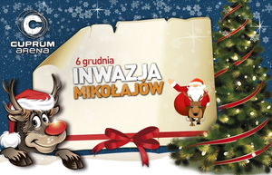 Inwazja Mikołajów w Cuprum Arena