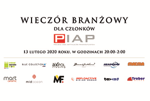 PIAP zaprasza na Wieczór Branżowy