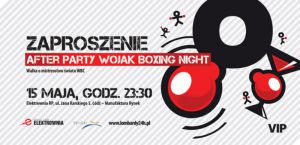 Zaproszenie na Wojak Boxing Night