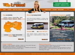 Strona internetowa dla firmy transportowej