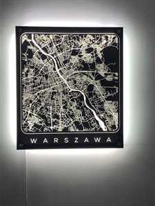 Mapa Warszawy