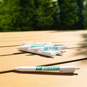 długopisy plastikowe z nadrukiem