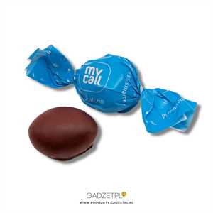 Cukierki śliwki czekoladowe z logo SLO40