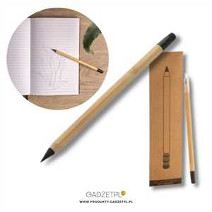Ołówek długowieczny bambusowy z logo OZLO10