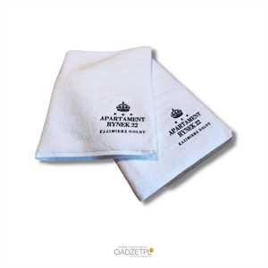 Ręczniki hotelowe z haftem logo 450 gr