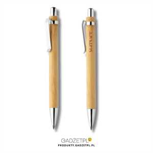 Wieczny ołówek bambusowy z logo OLO04