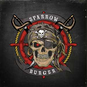 Projekt logo dla Sparrow Burger