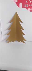 choinka tekurowa/ cardboard Christmas tree