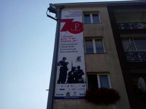 Baner 70 rocznica Powstania Warszawskiego