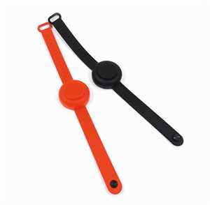 Security Watch - Opaska na rękę w formie zegarka z pojemnikiem na żel antybakteryjny