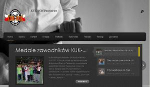 Strona internetowa klubu taekwondo Kuk-Son