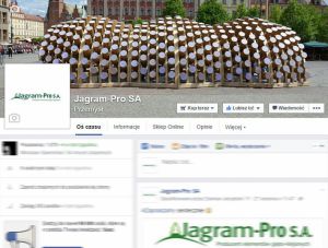 Fanpage Jagram-Pro S.A.