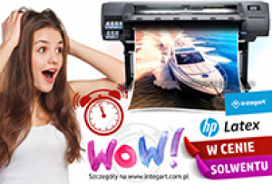 HP Latex w cenie solwentu - cena czyni cuda!