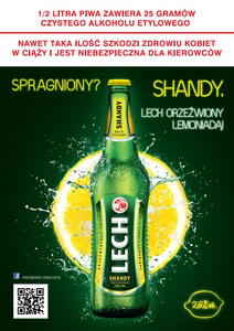 Orzeźwiająca kampania reklamowa Lech Shandy
