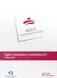 Raport: „Dziennikarze i social media 2011”