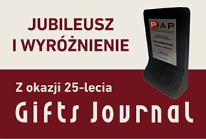 Jubileusz i wyróżnienie dla magazynu Gifts Journal