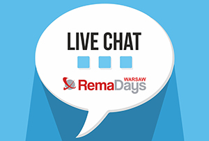 Live czat na stronie RemaDays! – Szybka komunikacja