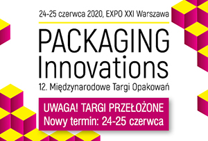 Międzynarodowe Targi Opakowań Packaging Innovations przełożone na czerwiec