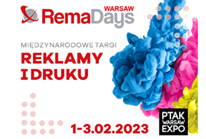 Największe europejskie święto reklamy i druku odbędzie się w Polsce. 18. edycja RemaDays Warsaw już wkrótce