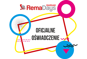 Oświadczenie organizatora targów RemaDays Warsaw 2021