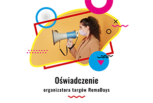 Oświadczenie organizatora targów RemaDays Warsaw