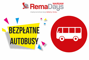 Przyjedź na RemaDays Warsaw 2019 bezpłatnym autobusem! 