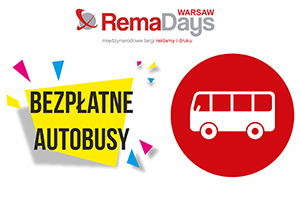 Przyjedź na RemaDays Warsaw 2019 bezpłatnym autobusem!