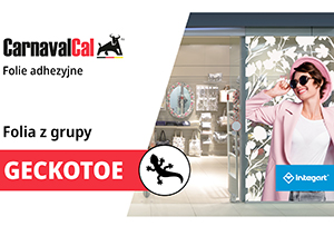 Siła przylegania, wzięta od gekona w marce CarnavalCal