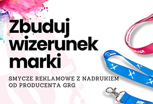 Smycze reklamowe z nadrukiem - praktyczny gadżet od GRG, który buduje wizerunek marki