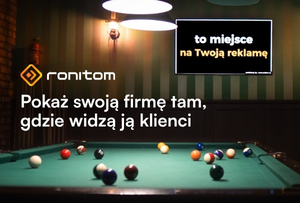 Twoja reklam na ekranach w wyjątkowych lokalach