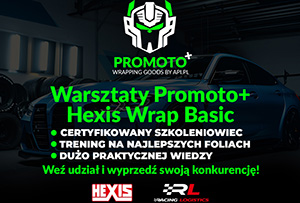 Zostań profesjonalnym car wrapperem z Promoto+ i Hexis!